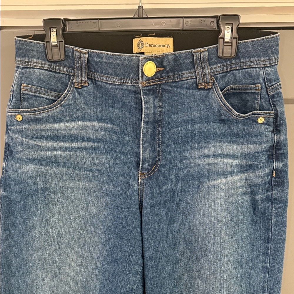 Democracy High Rise Blue Denim Jeans